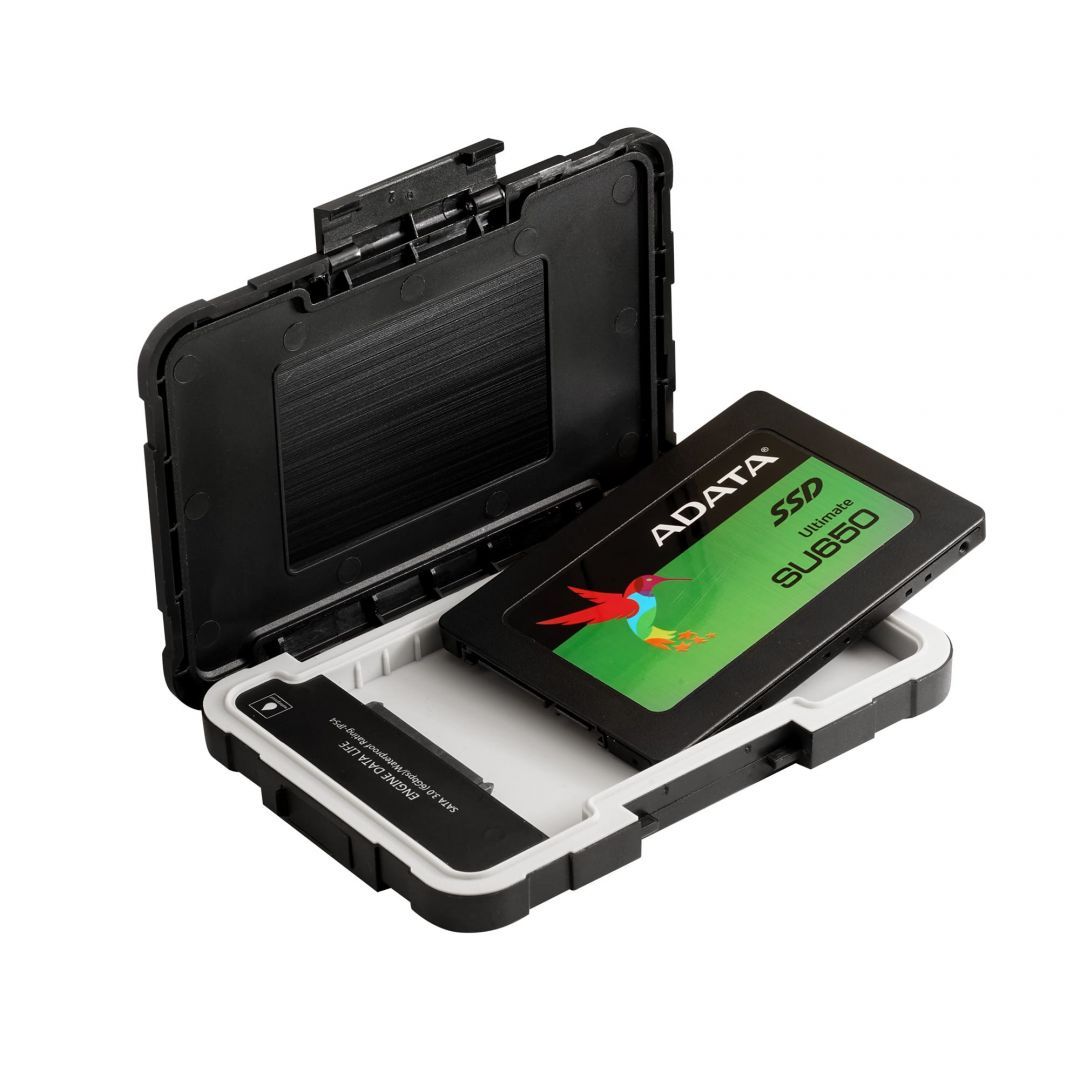 A-Data ED600 External Enclosure SATA3 > USB 3.1 Black