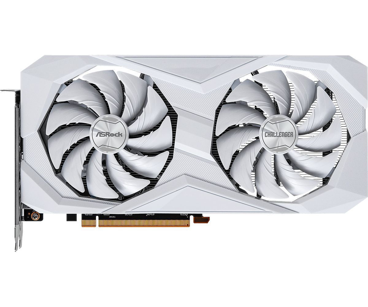 ASRock Radeon RX6600 8GB Challenger White