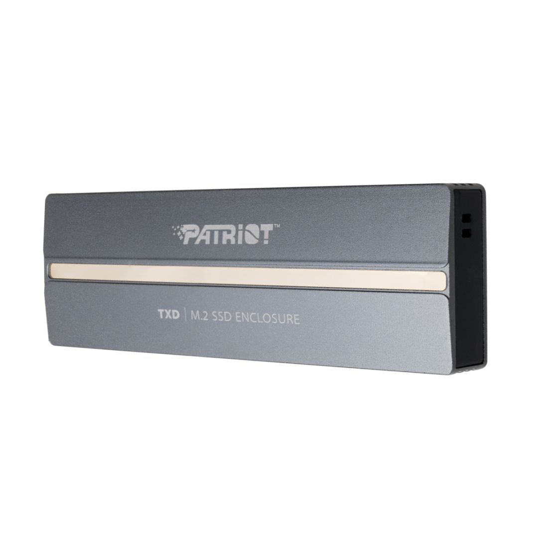 Patriot TXD USB3.2 M.2 PCIe SSD Enclosure Grey