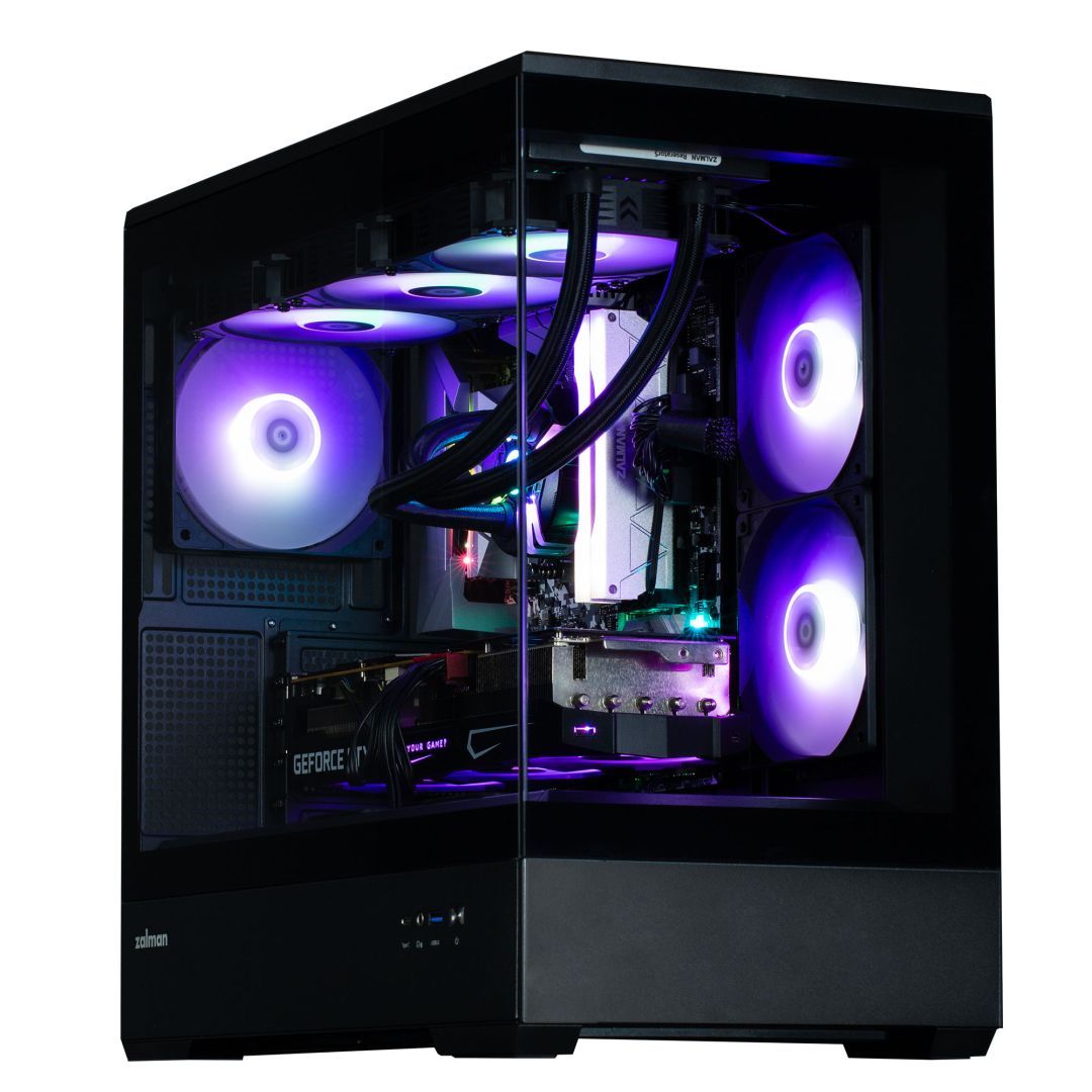 Zalman P30 Tempered Glass Black