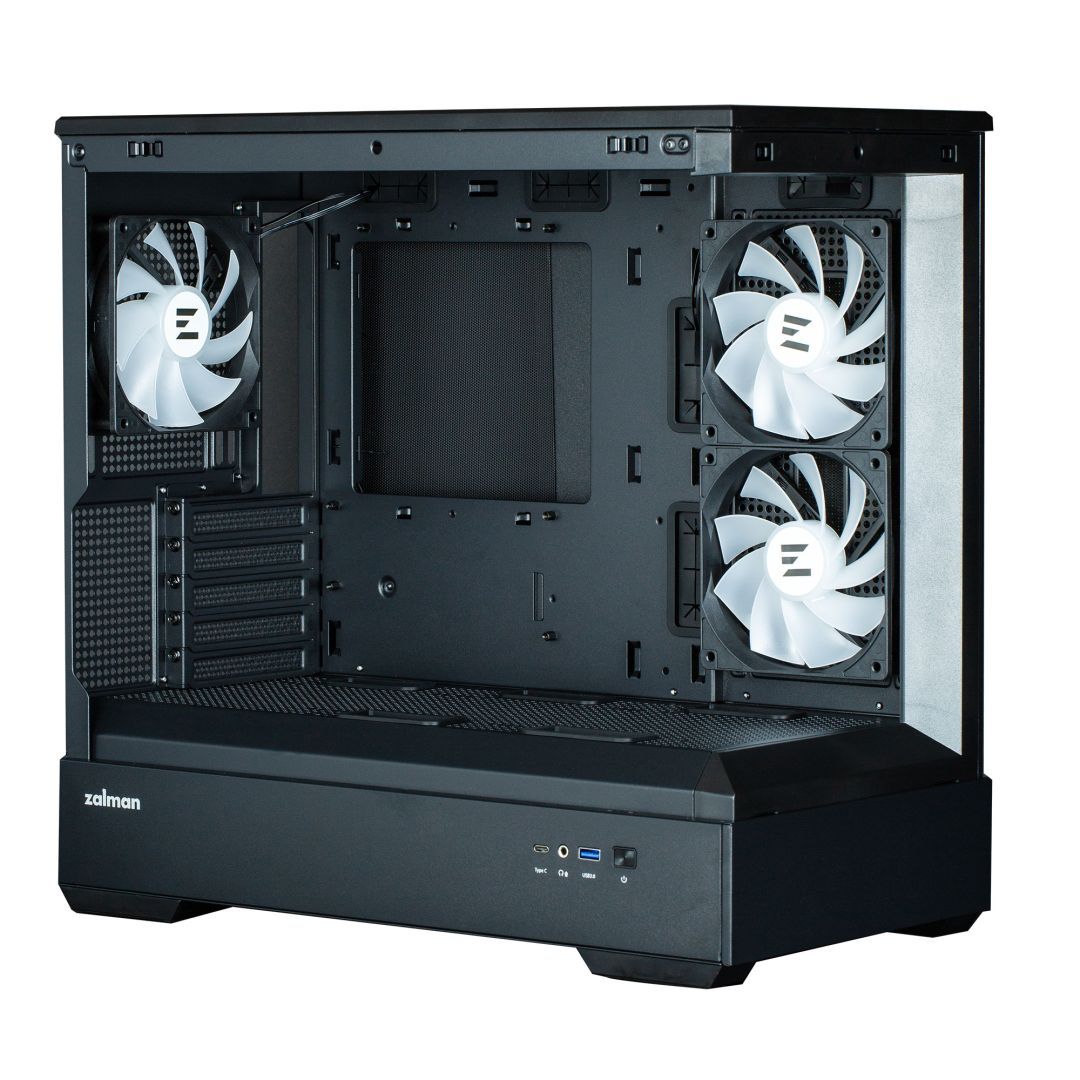 Zalman P30 Tempered Glass Black