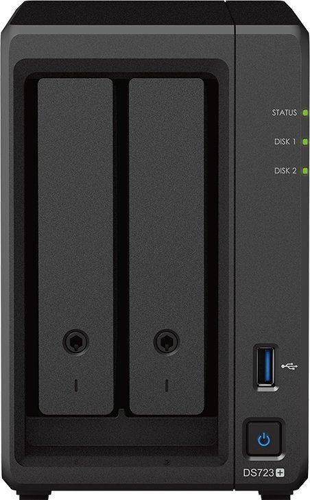 Synology NAS DS723+ (2GB) (2x12TB HDD +2xM.2 SSD)