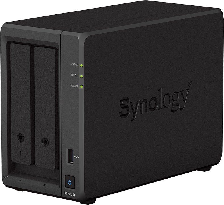 Synology NAS DS723+ (2GB) (2x12TB HDD +2xM.2 SSD)