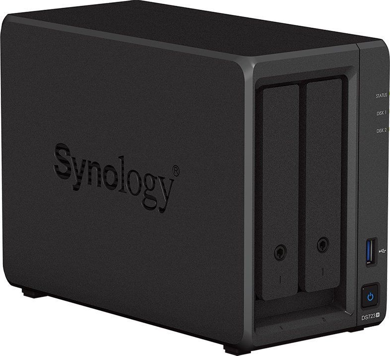 Synology NAS DS723+ (2GB) (2x12TB HDD +2xM.2 SSD)