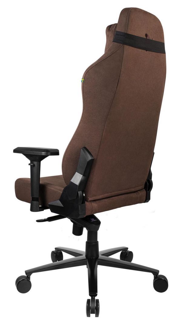 Arozzi Vernazza Supersoft Fabric Gaming Chair Brown