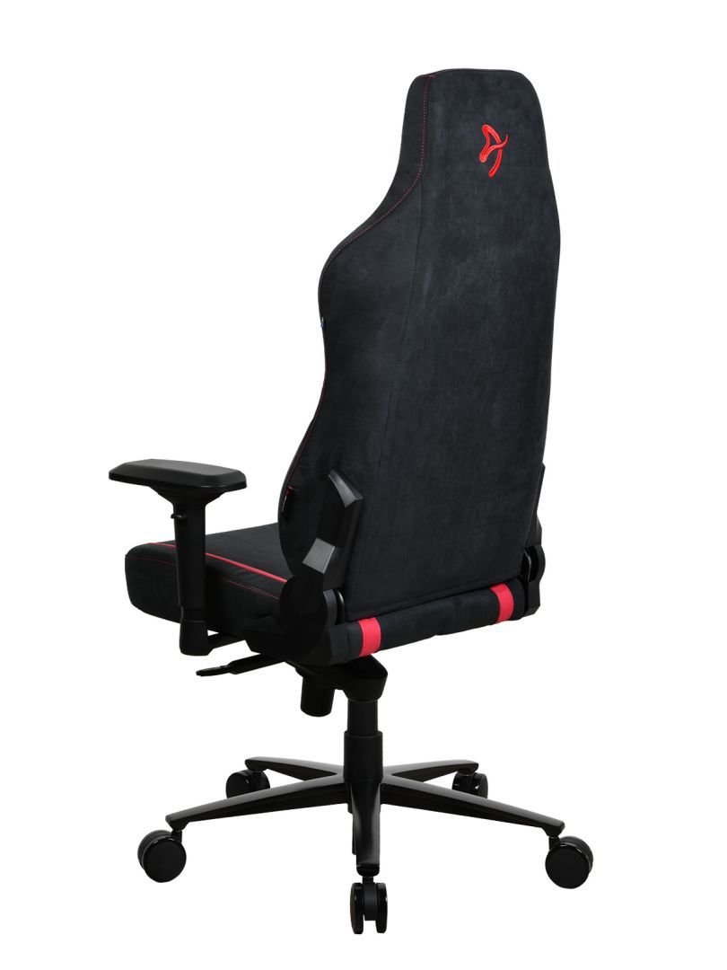 Arozzi Vernazza Supersoft Fabric Gaming Chair Black/Red