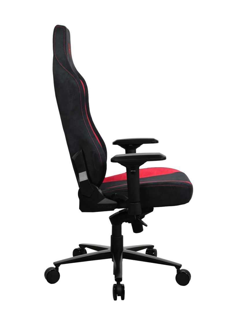 Arozzi Vernazza Supersoft Fabric Gaming Chair Black/Red