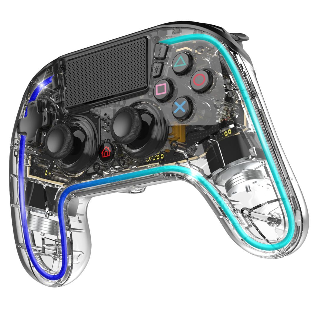 Spirit Of Gamer Neon Bluetooth Gamepad Transparent