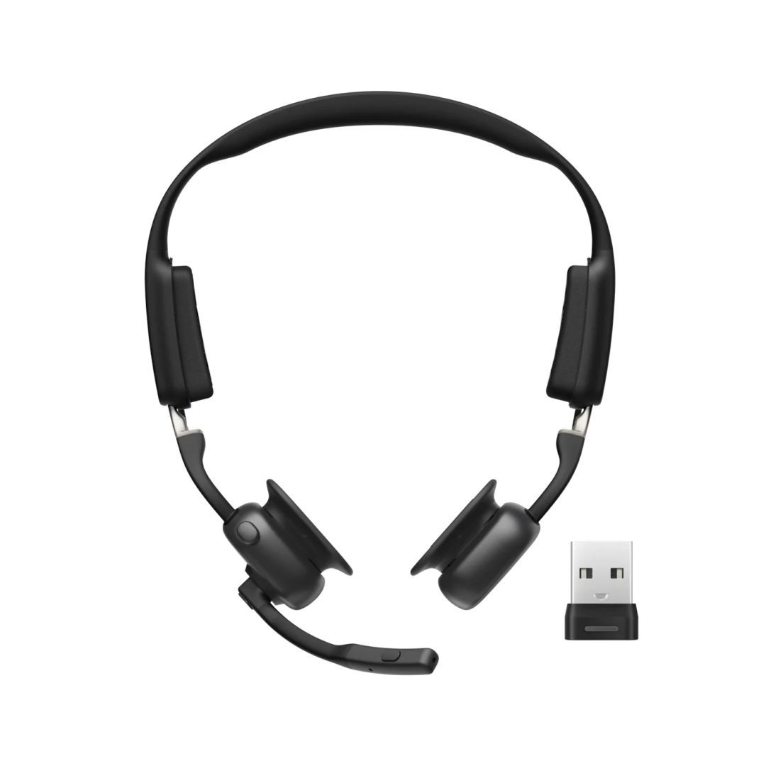 Shokz Openmeet UC Wireless USB-A Headset Black Shokz Openmeet UC Wireless USB-A Headset Black