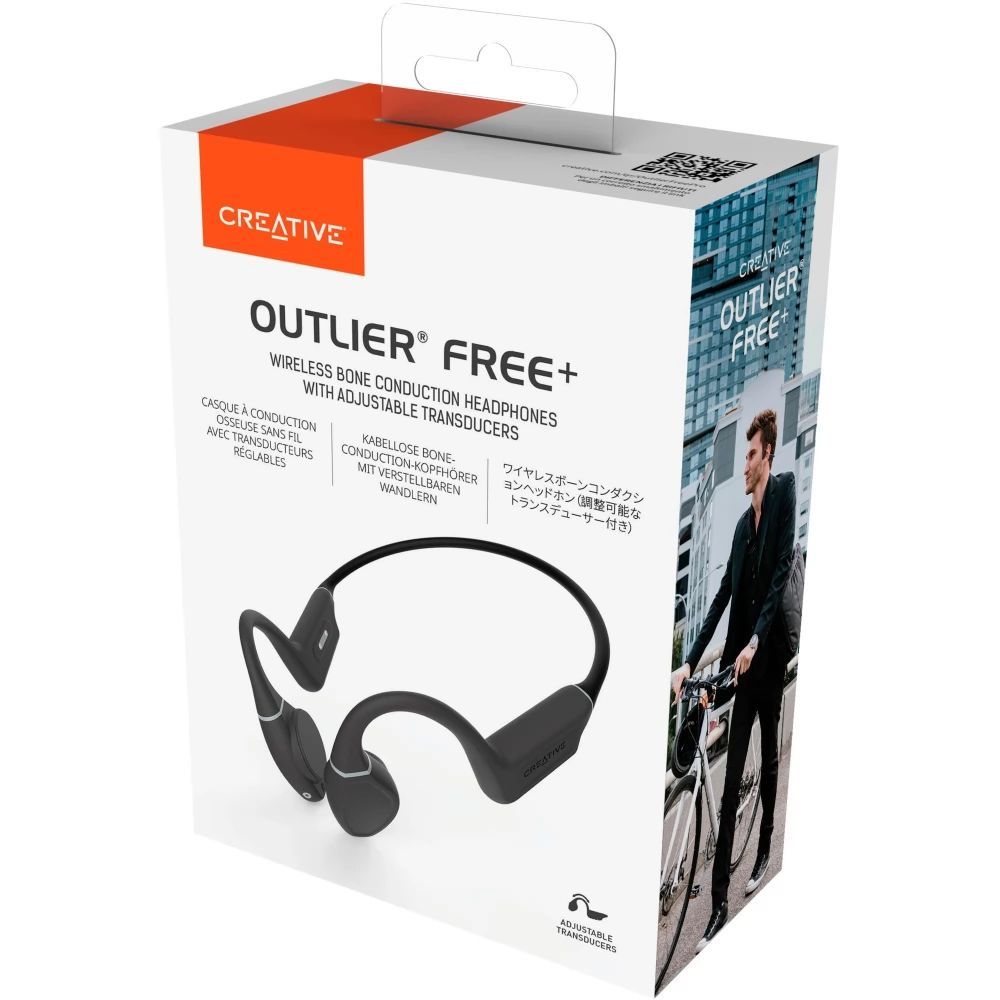 Creative Outlier Free Plus Bone Conduction Bluetooth Headset Black