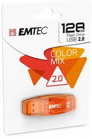 Emtec 128GB C410 Color USB2.0 Orange