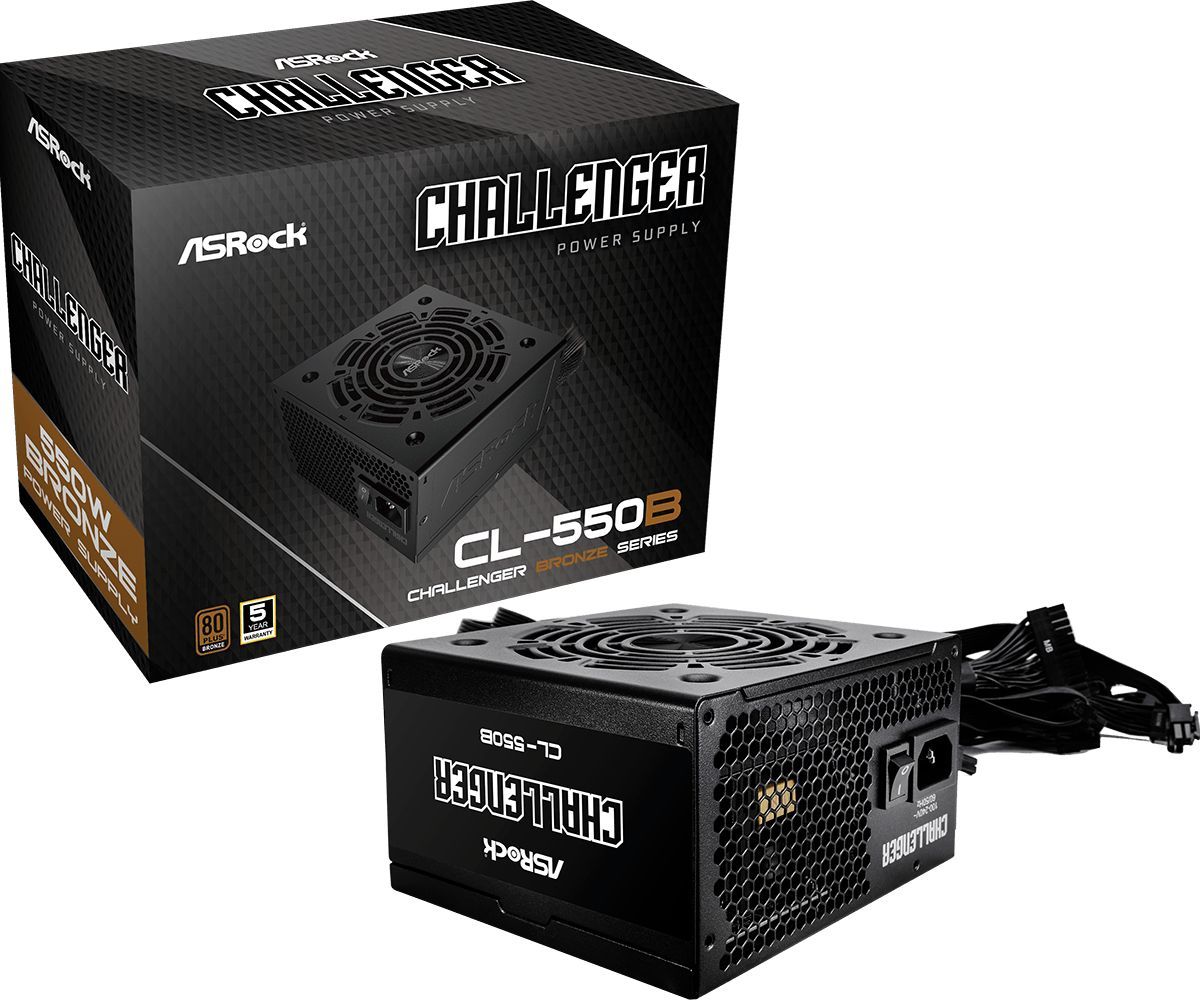 ASRock 550W 80+ Bronze Challanger CL-550B