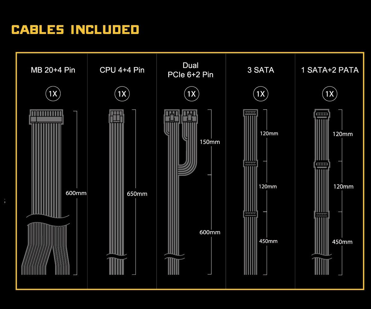 ASRock 650W 80+ Gold Challanger CL-650G