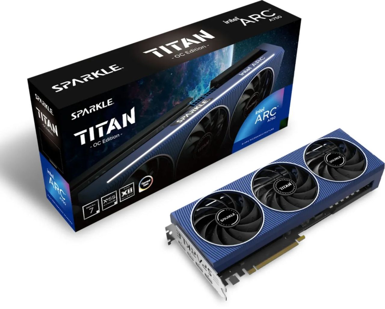 Sparkle ARC A750 8GB Titan DDR6 OC