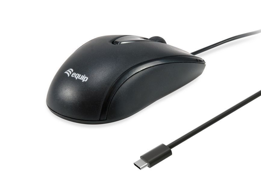 EQuip USB-C Compact Mouse Black