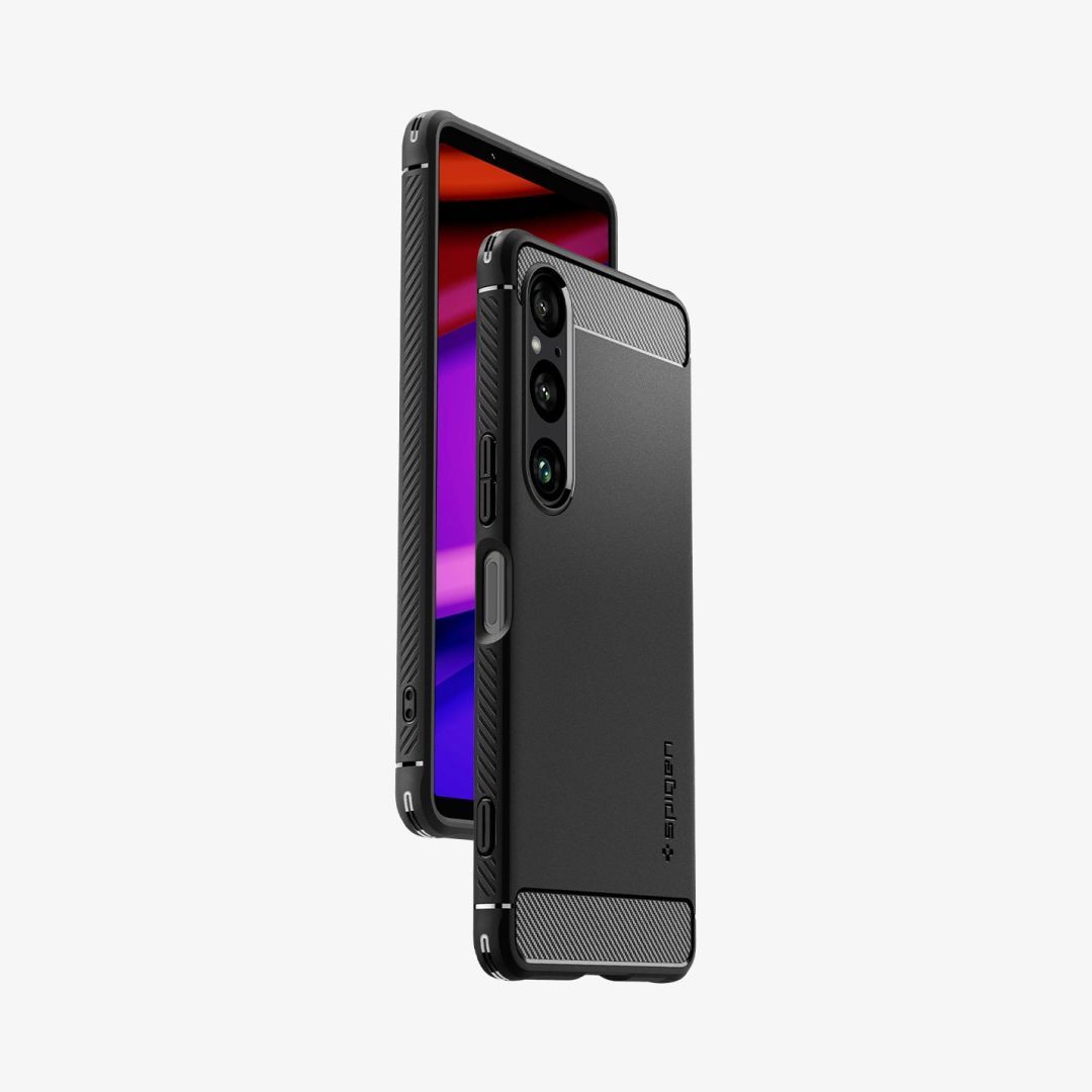 Spigen Rugged Armor Sony Xperia 1 VI Matte Black