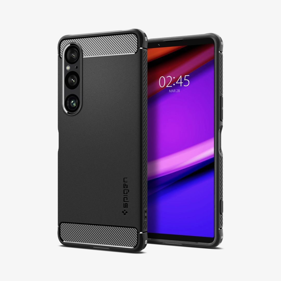 Spigen Rugged Armor Sony Xperia 1 VI Matte Black