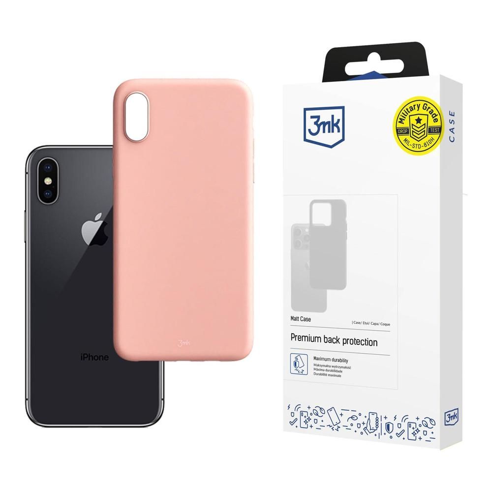 3mk Matt TPU anyagú Telefontok licsi Apple iPhone Xs Max