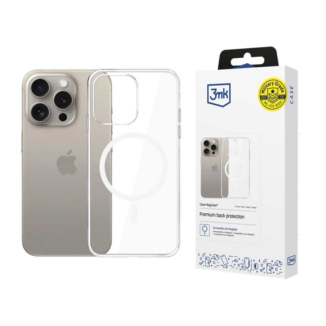 3mk Átlátszó MagCase Apple iPhone 15 Pro