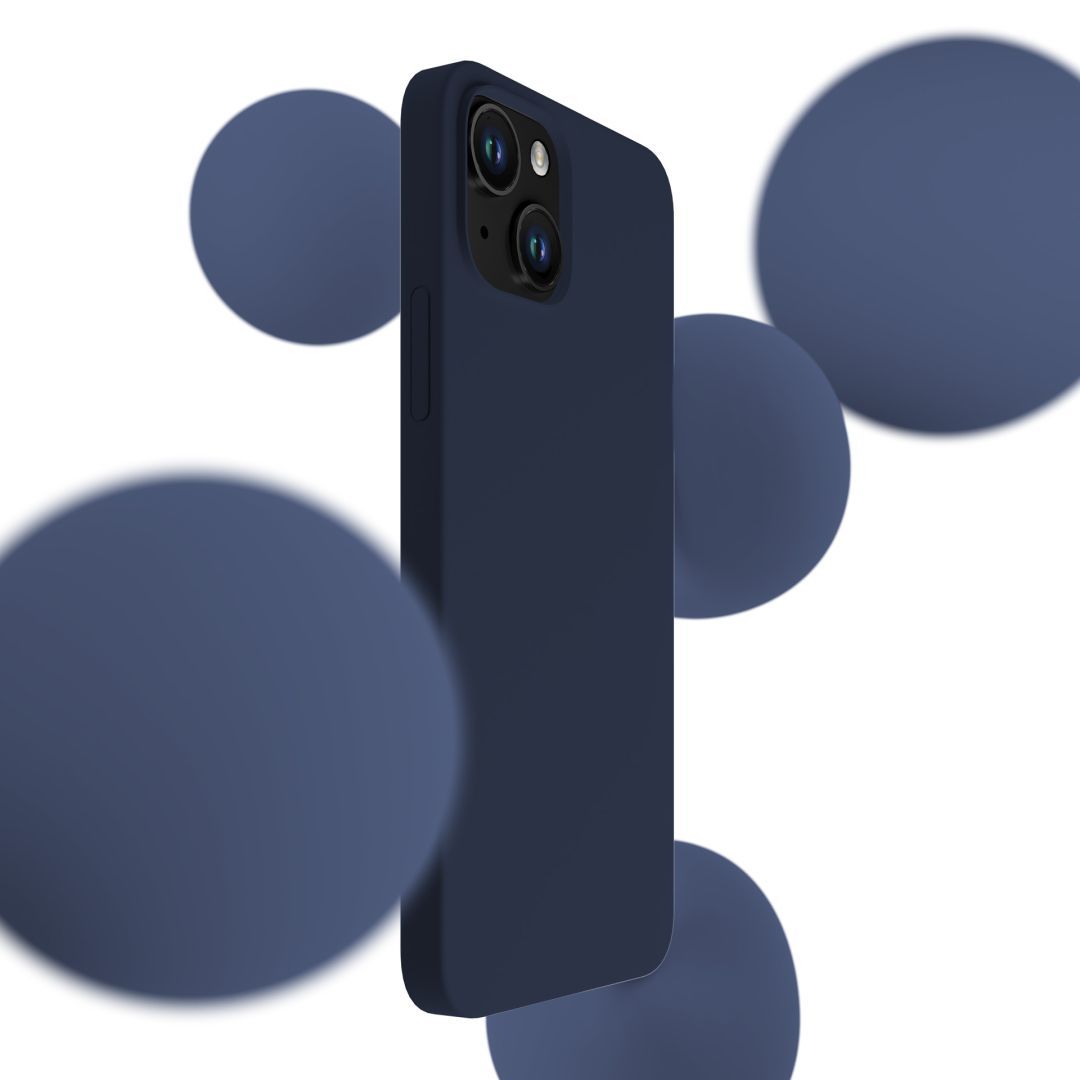 3mk Szilikon Telefontok Dark Navy Apple iPhone 15