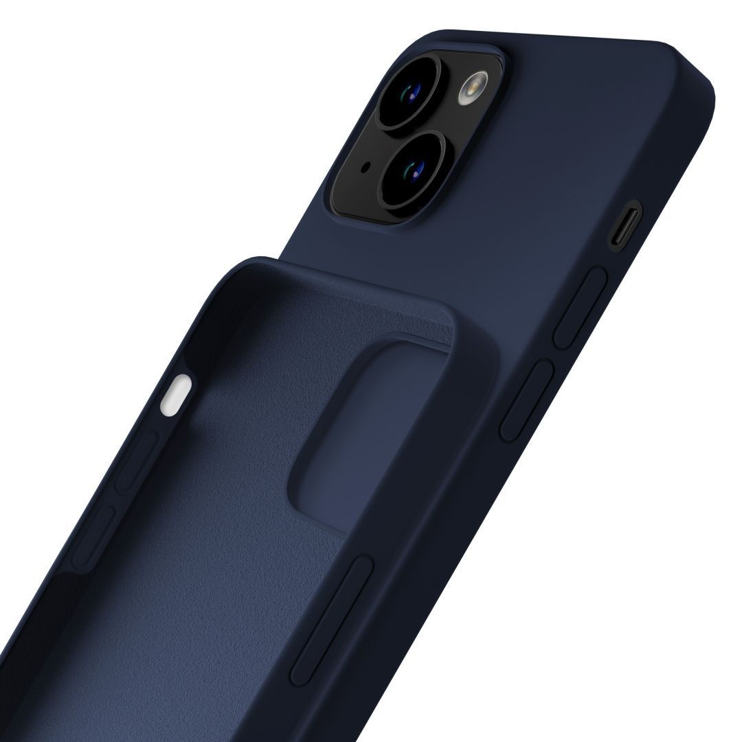 3mk Szilikon Telefontok Dark Navy Apple iPhone 15