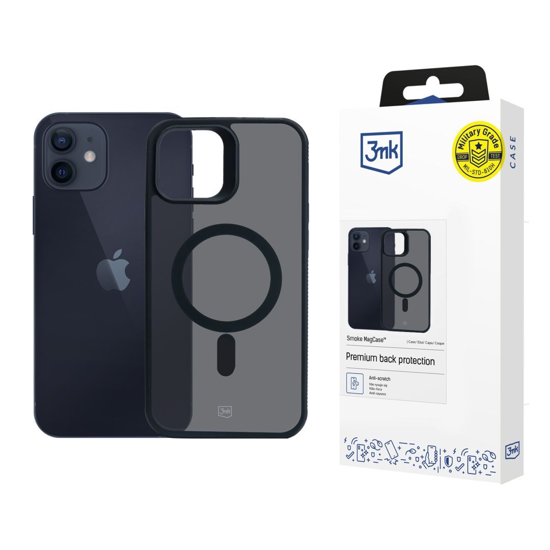 3mk Smoke MagCase Apple iPhone 12/12 Pro