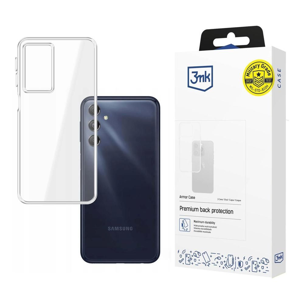 3mk Armor átlátszó, TPU anyagú Telefontok Samsung Galaxy M34 5G