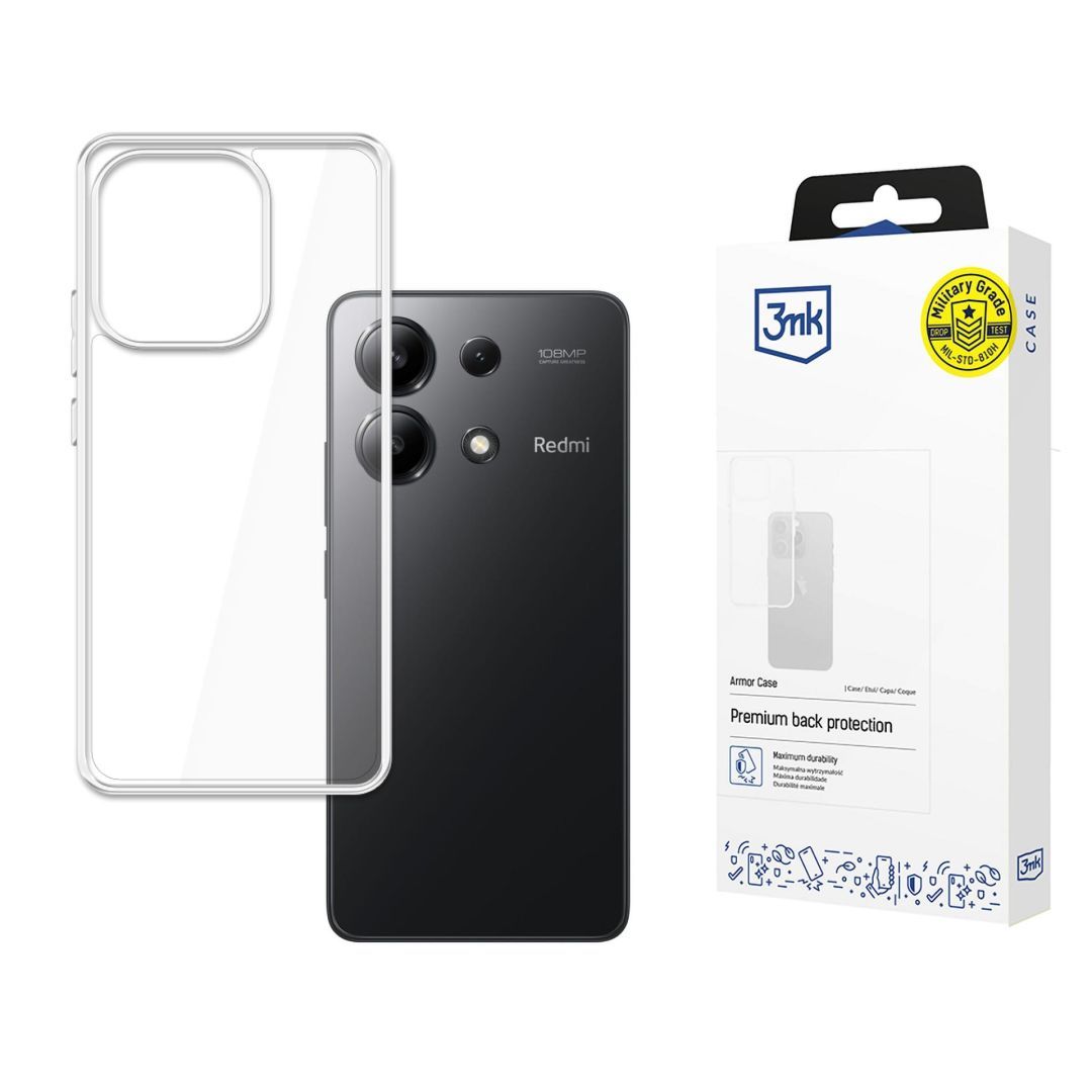 3mk Armor átlátszó, TPU anyagú Telefontok Redmi Note 13 4G