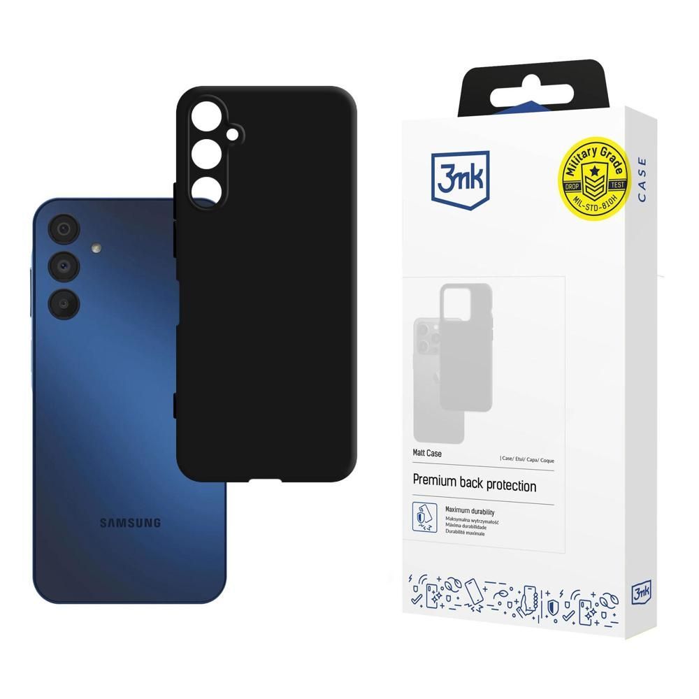 3mk Matt TPU anyagú Telefontok Samsung Galaxy A15 5G