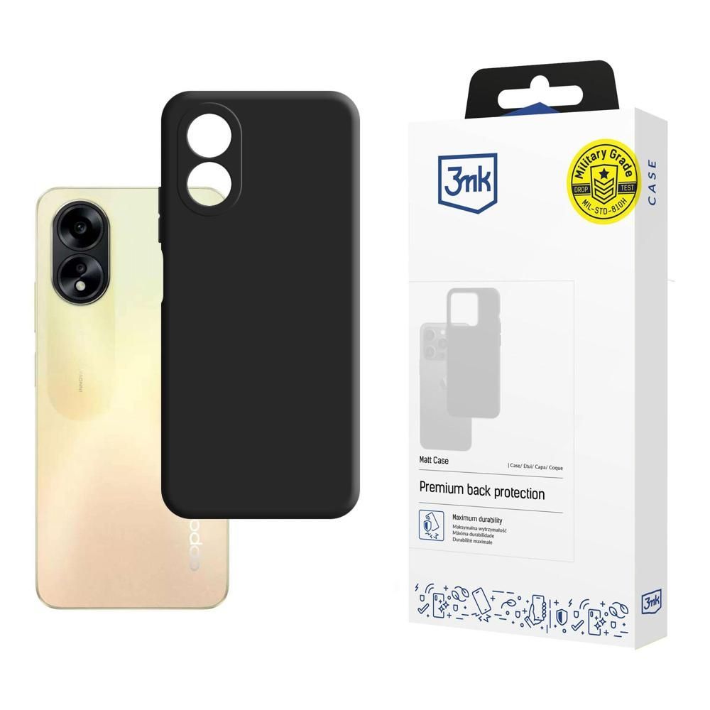 3mk Matt TPU anyagú Telefontok Oppo A38