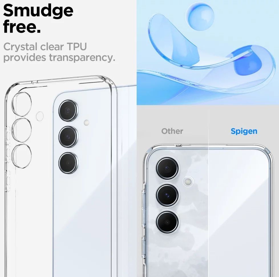 Spigen Liquid Crystal Samsung Galaxy A55 Crystal Clear