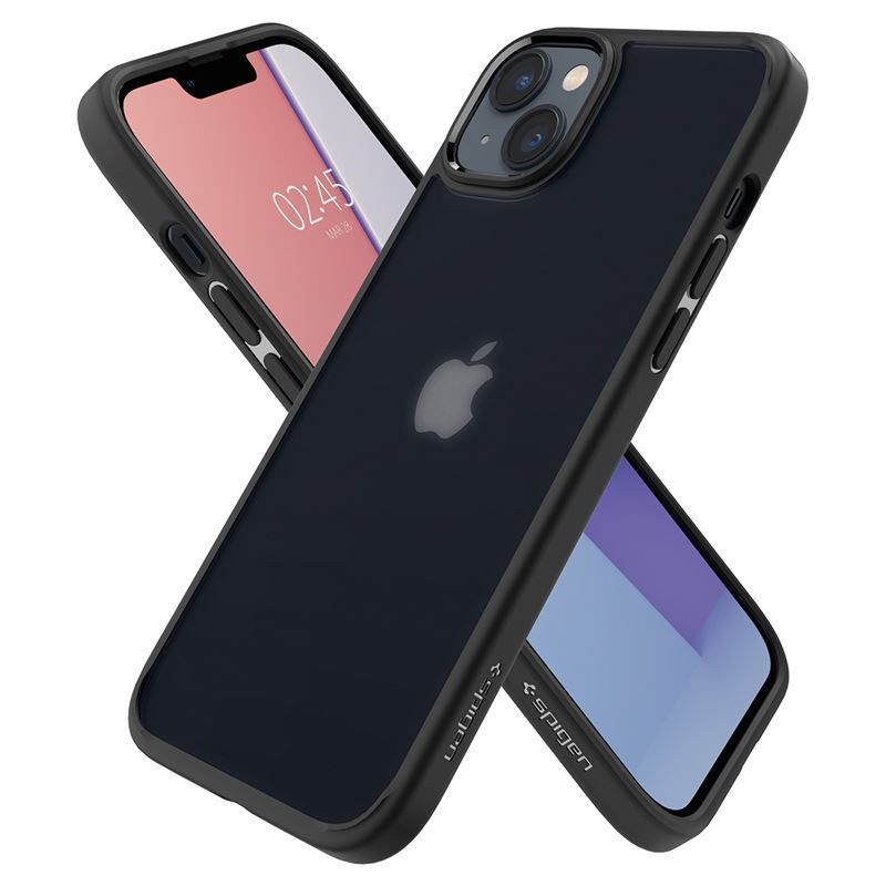 Spigen Ultra Hybrid, frost black - iPhone 14