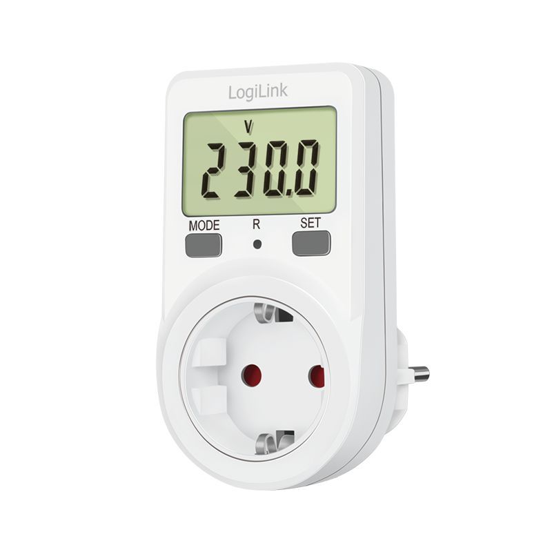 Logilink Energy cost meter White