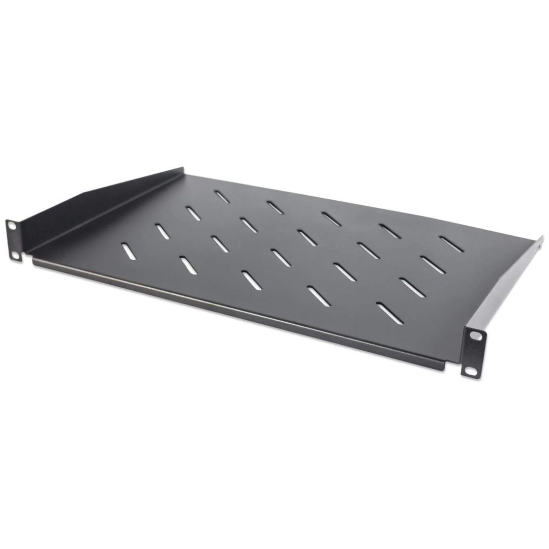 Intellinet 19" Cantilever Shelf (1U, 300 mm Depth) Black