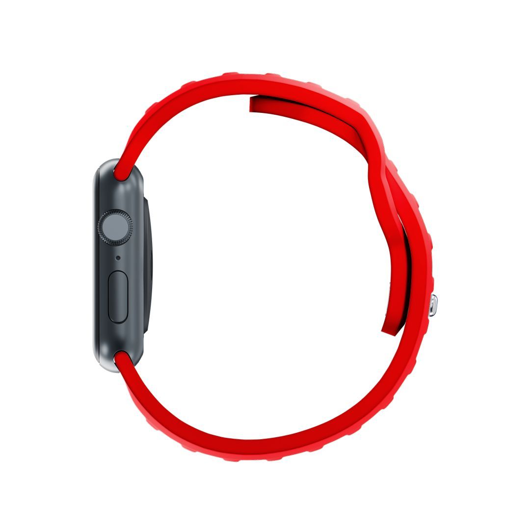 3mk Silicone Watch Szíj for Apple 42/44/45/46/49 mm Red (big)