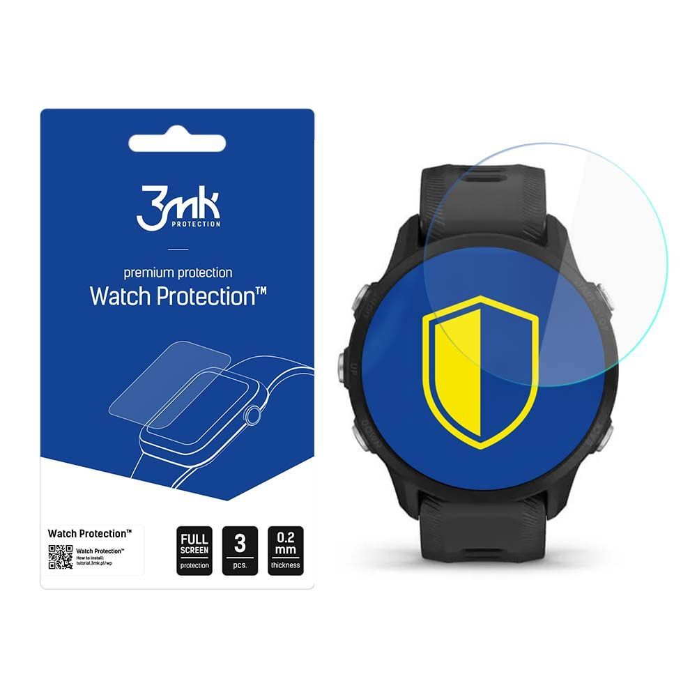 3mk Óra kijelző védőfólia FlexibleGlass hibrid üvegfólia 7H Garmin Forerunner 955