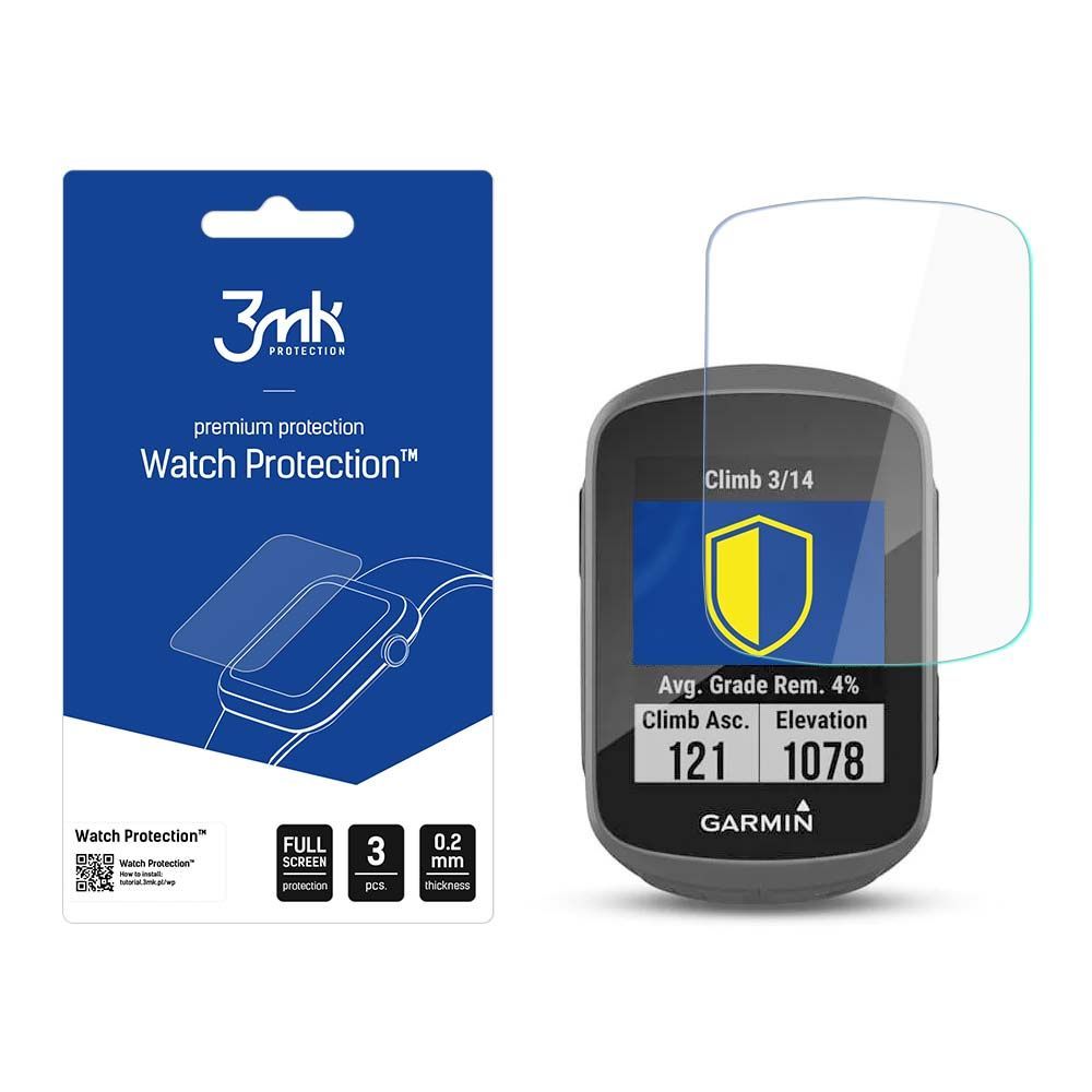 3mk Óra kijelző védőfólia FlexibleGlass hibrid üvegfólia 7H Garmin Edge 130 Plus