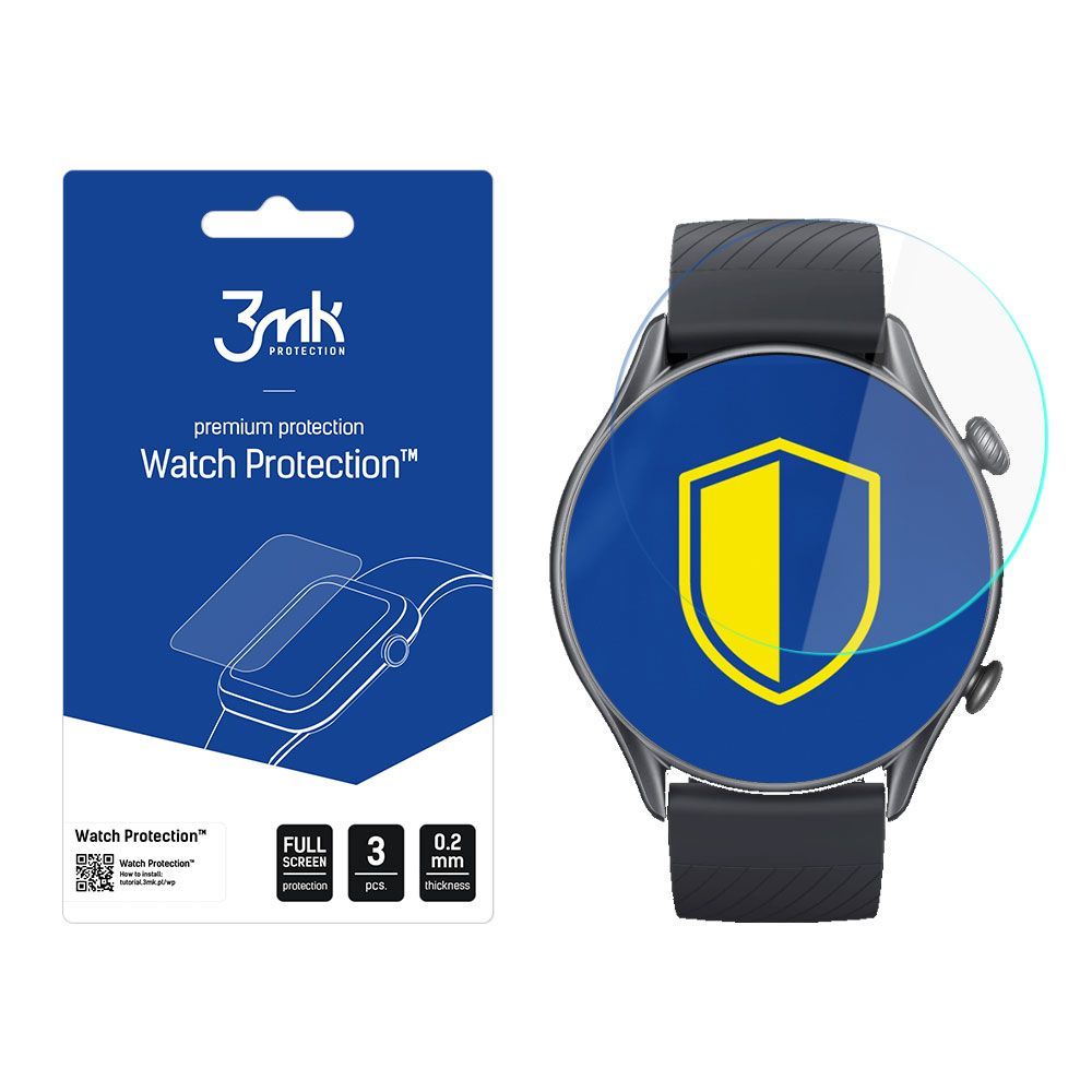 3mk Óra kijelző védőfólia ARC Xiaomi Amazfit GTR 3