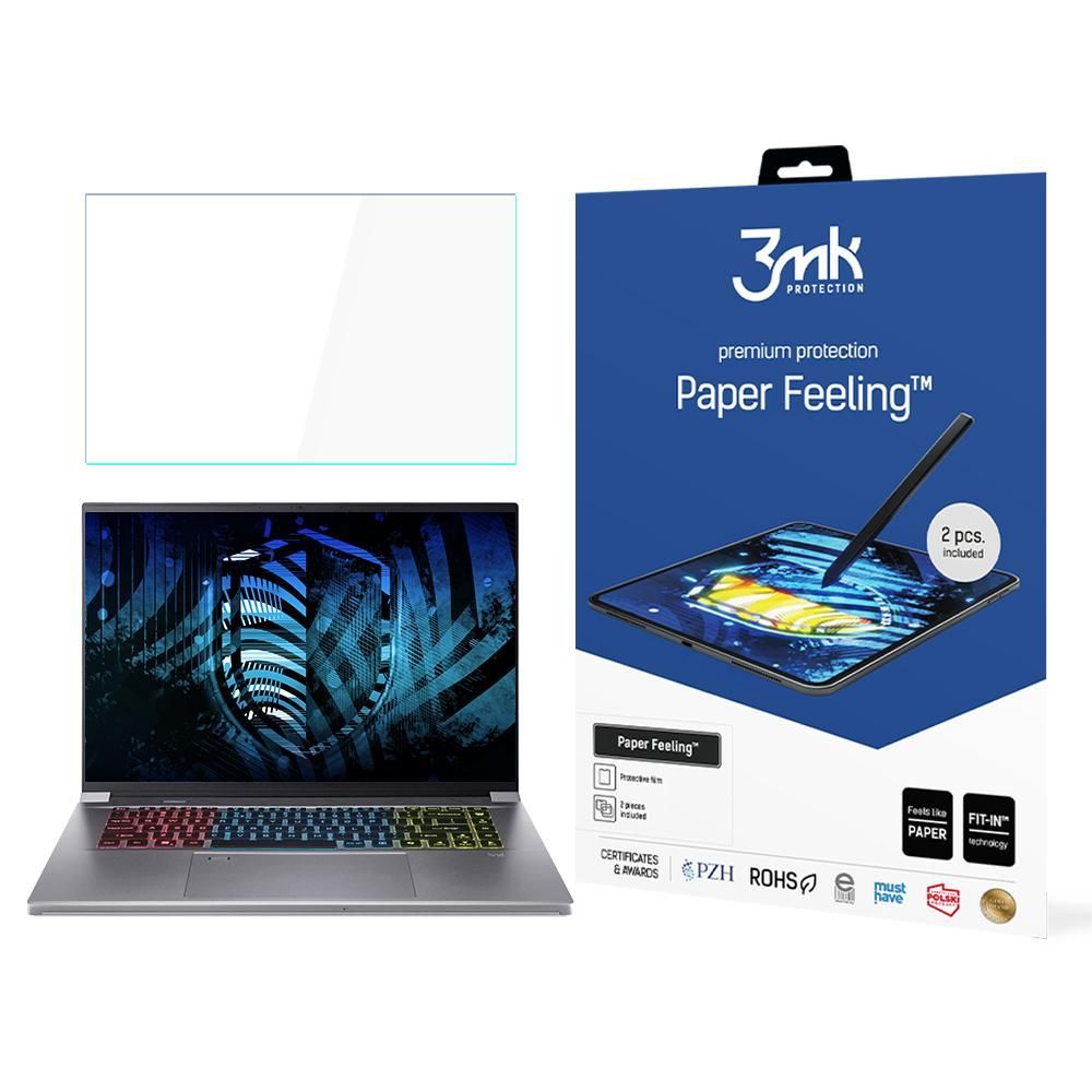 3mk Paper Feeling védőfólia rajzoláshoz Acer Predator Triton 16