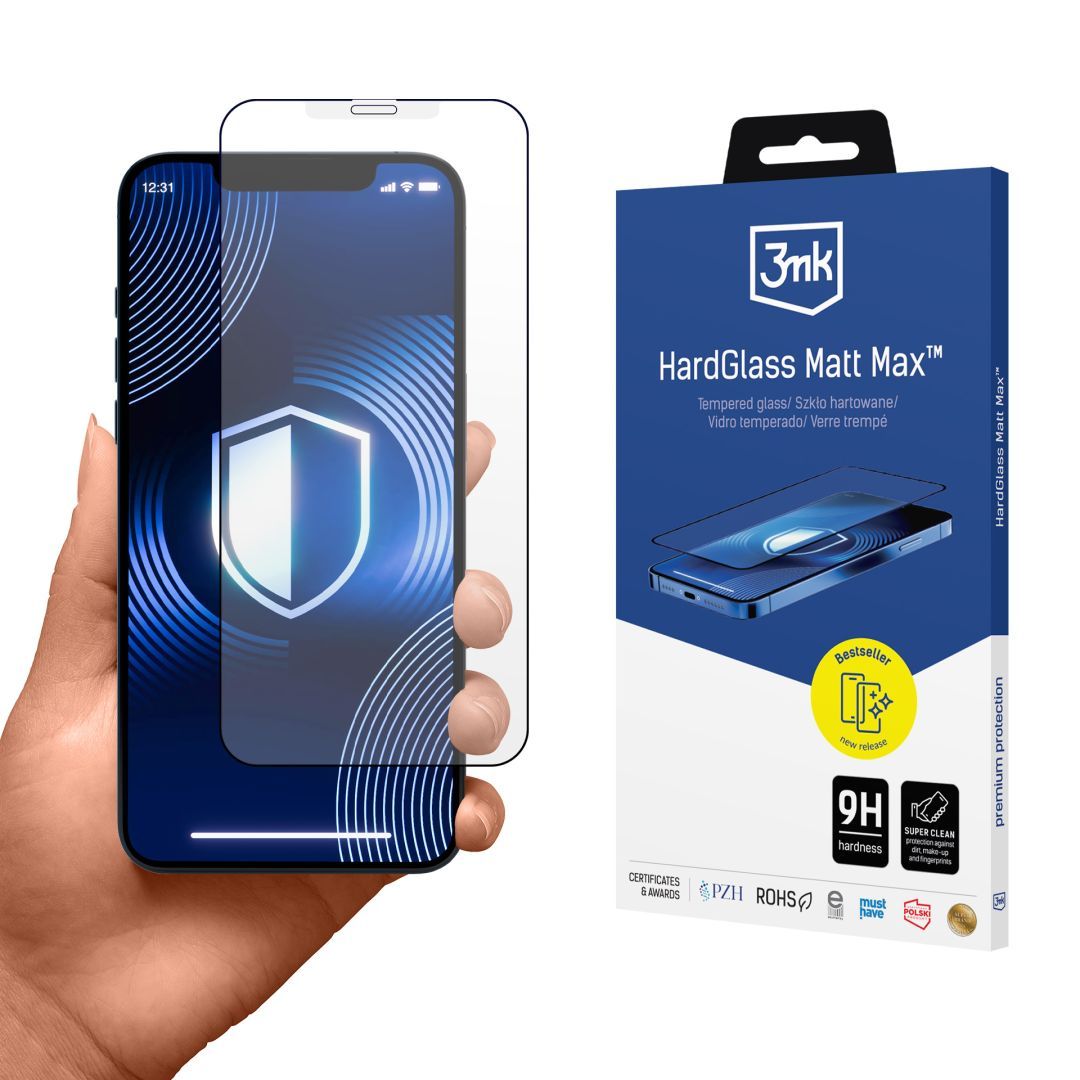 3mk HardGlass Matt Max edzett üvegfólia 9H Apple iPhone XS Max/11 Pro Max