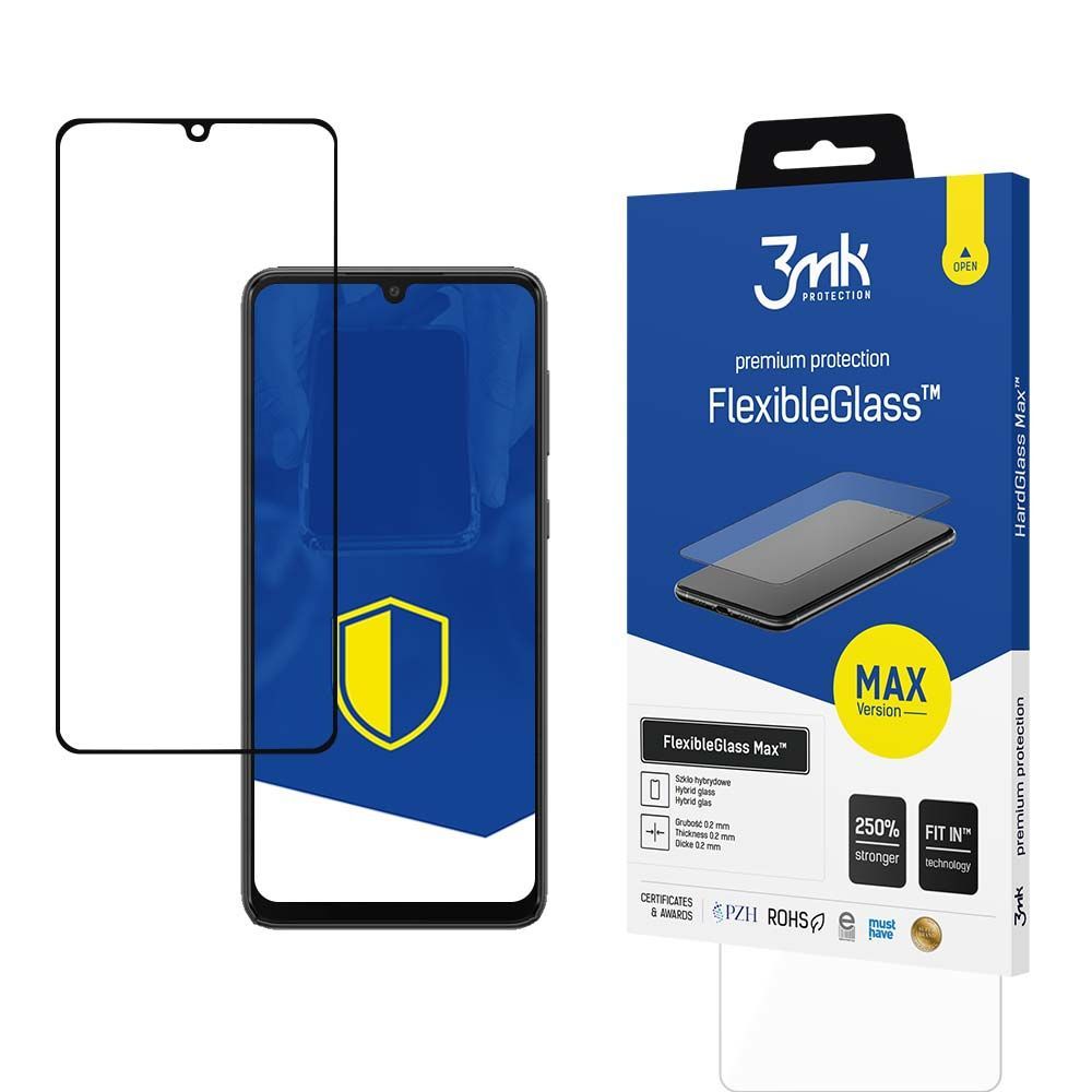 3mk FlexibleGlass Max hibrid üvegfólia 7H Fekete Samsung Galaxy A33 5G