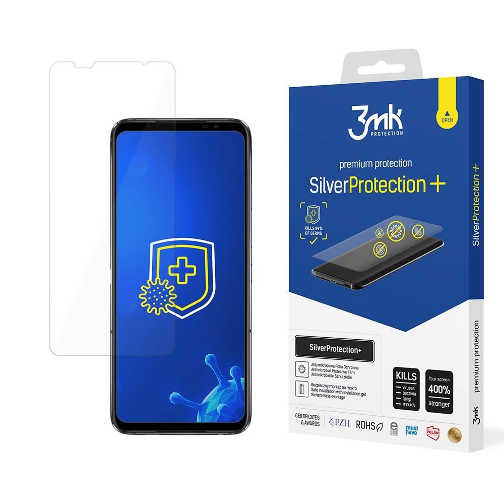 3mk SilverProtection+ antimikrobiális védőfólia Asus ROG Phone 6/6 Pro/6D/6D Ultimate