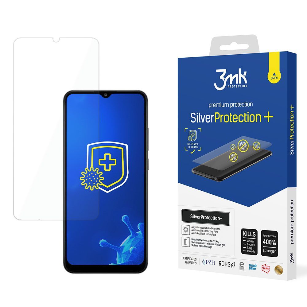 3mk SilverProtection+ antimikrobiális védőfólia Samsung Galaxy A03s 4G