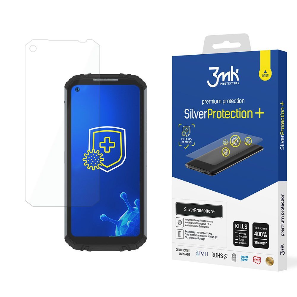 3mk SilverProtection+ antimikrobiális védőfólia Oukitel WP16