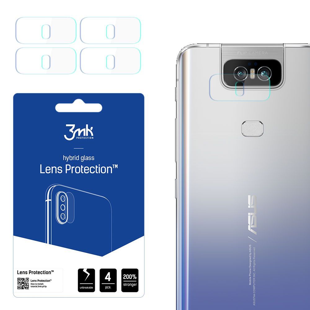 3mk Kameralencse védőfólia Asus Zenfone 6