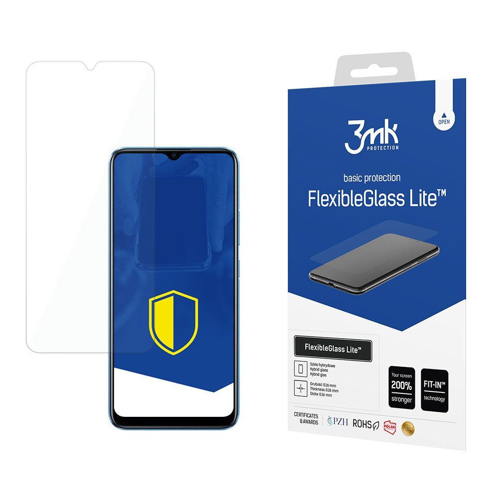 3mk FlexibleGlass Lite hibrid üvegfólia 7H Realme C20A