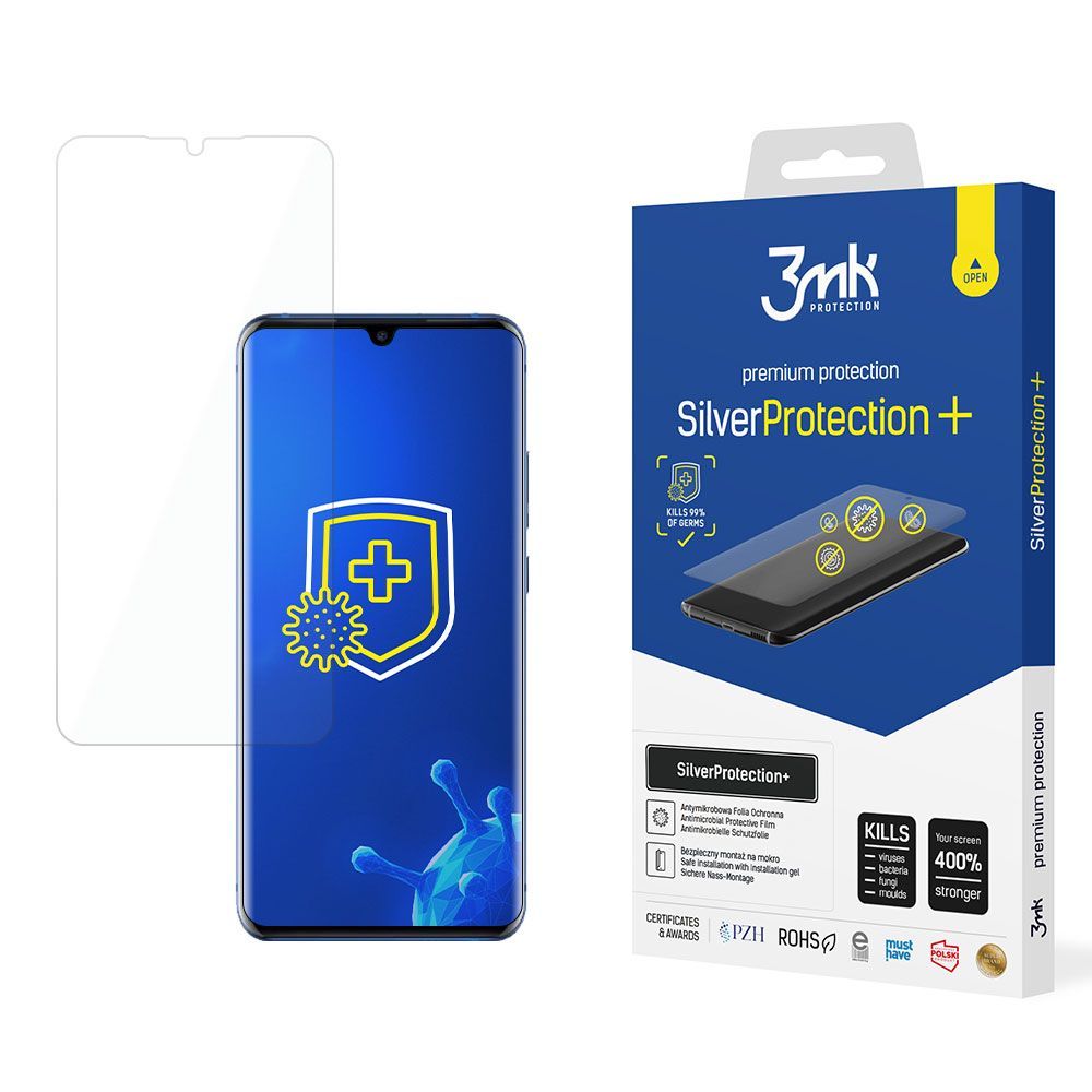 3mk SilverProtection+ antimikrobiális védőfólia ZTE Axon 10 Pro 4G