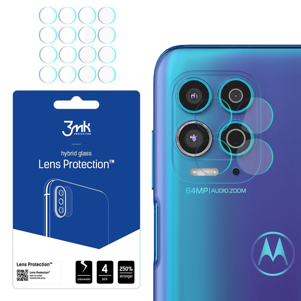 3mk Kameralencse védőfólia Motorola Moto G100 5G