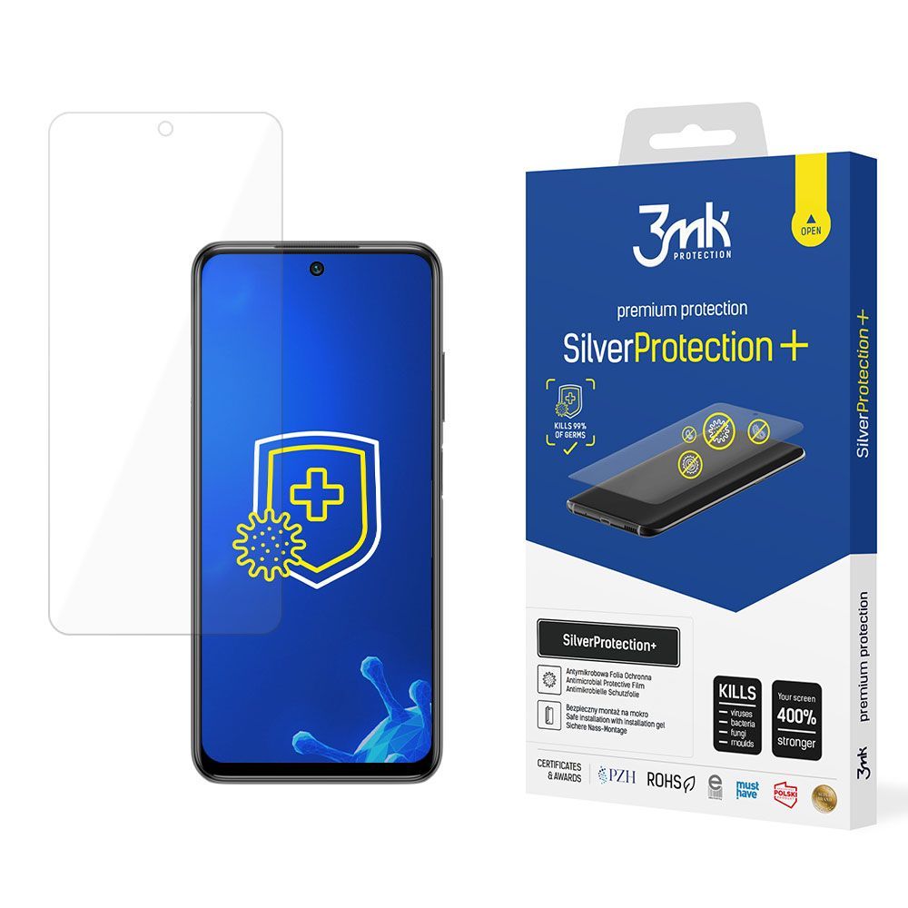 3mk SilverProtection+ antimikrobiális védőfólia Xiaomi Redmi Note 10 5G