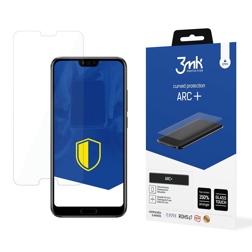 3mk ARC+ kijelző védőfólia Honor 10